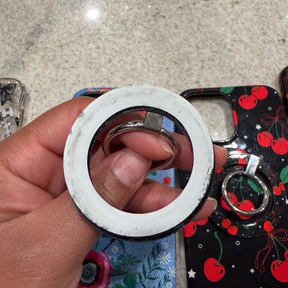 Stylish Velvet Caviar Phone Case Bundle - Floral, Cherry, Bow, Leopard Designs - Picture 7 of 9